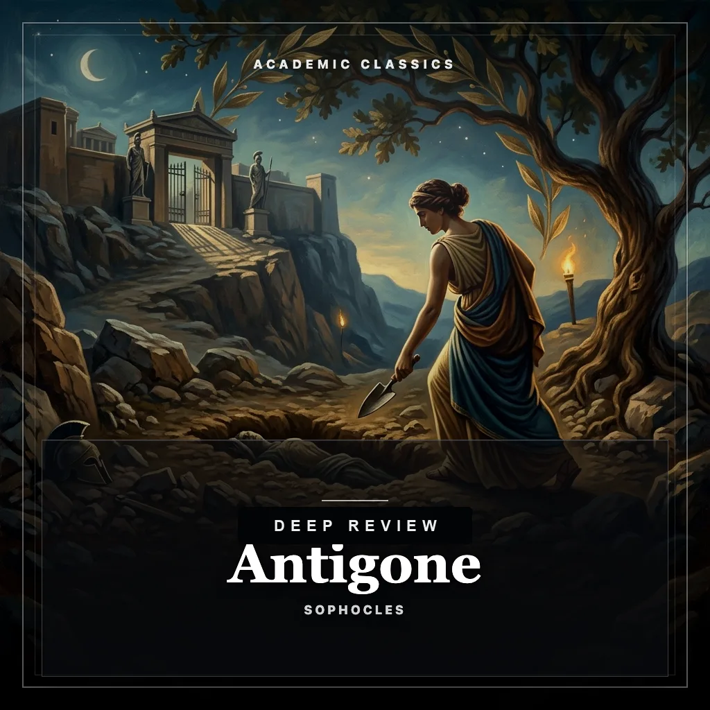 Audiobook cover: Antigone: Deep Review