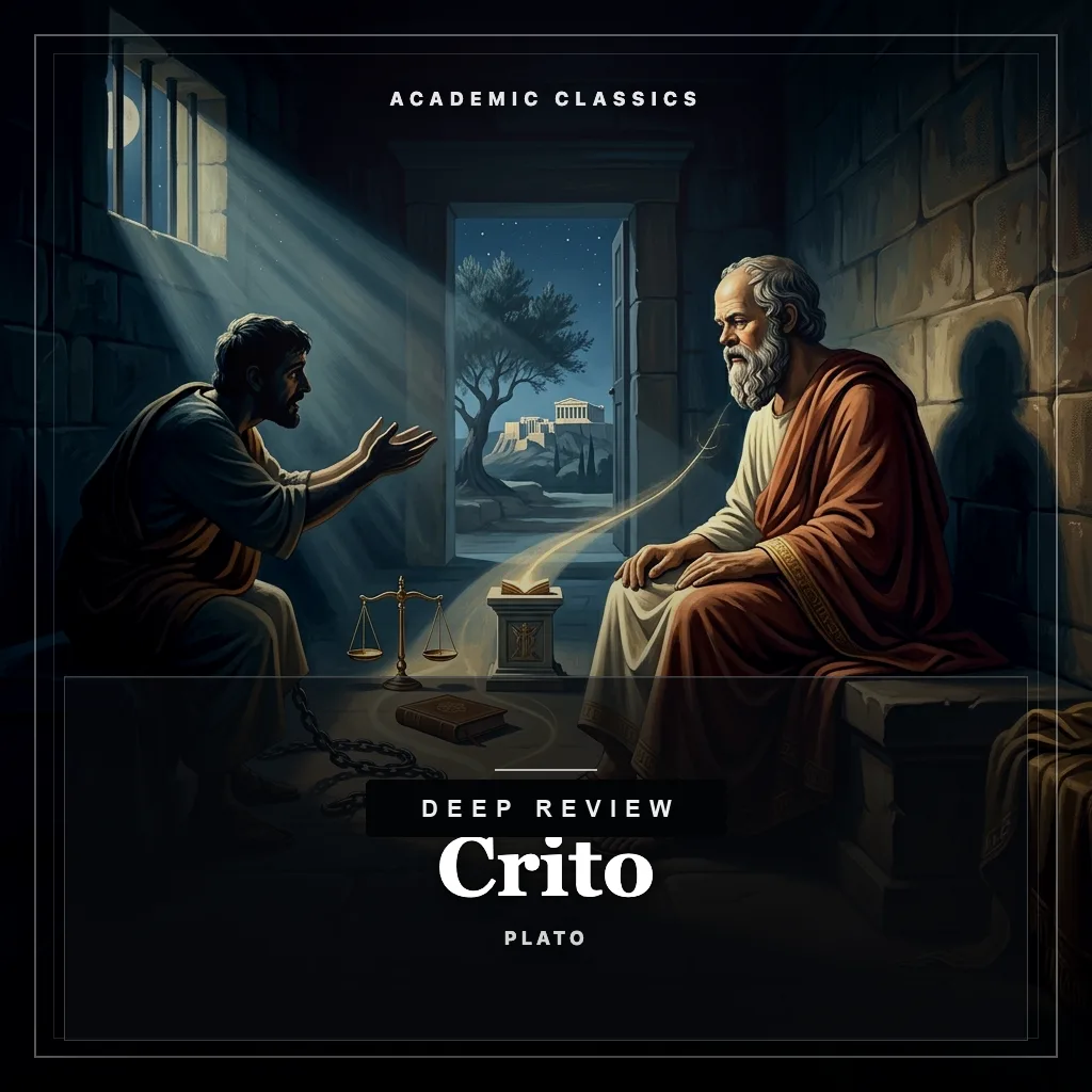 Audiobook cover: Crito: Deep Review