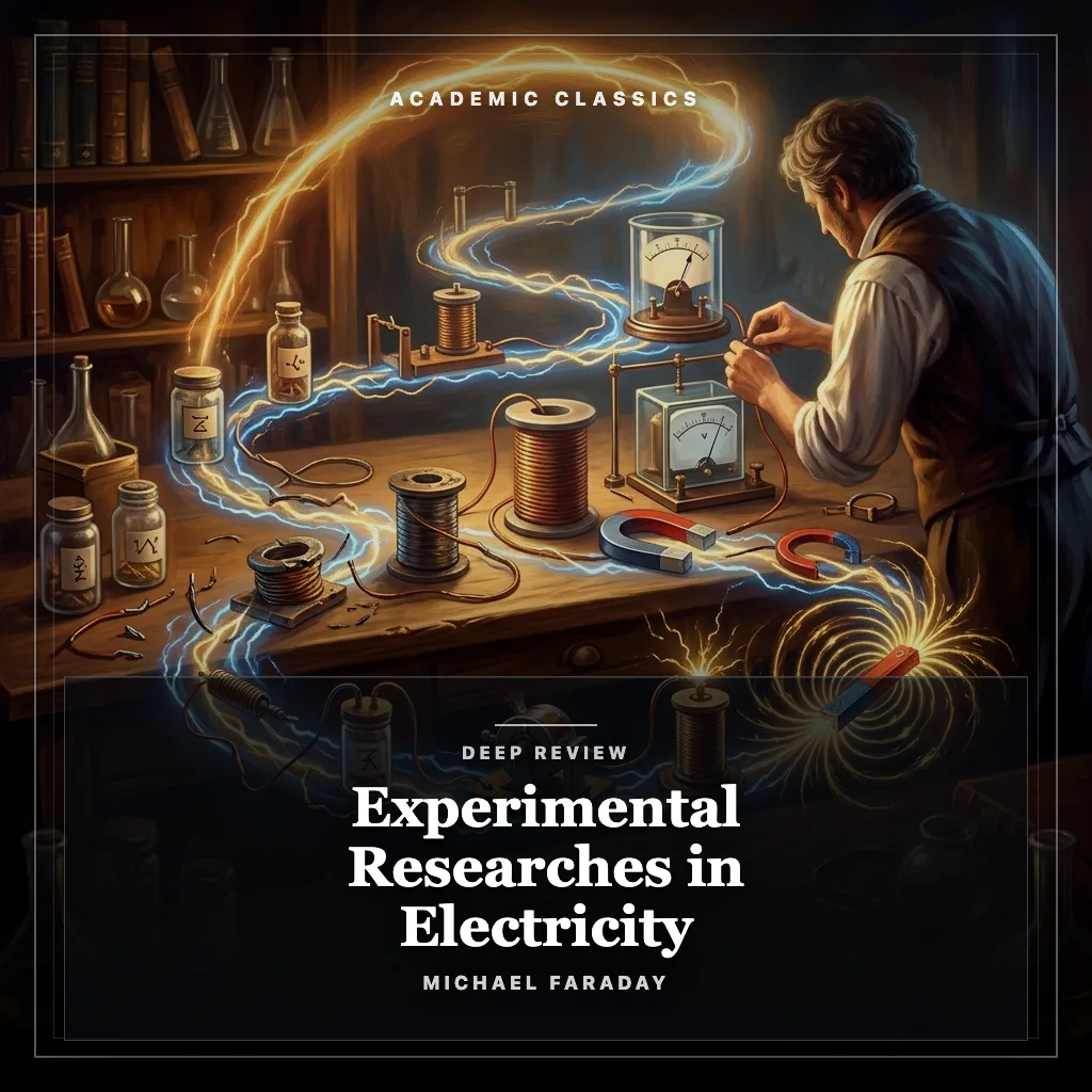 Audiobook cover: Experimental Researches in Electricity: Deep Review