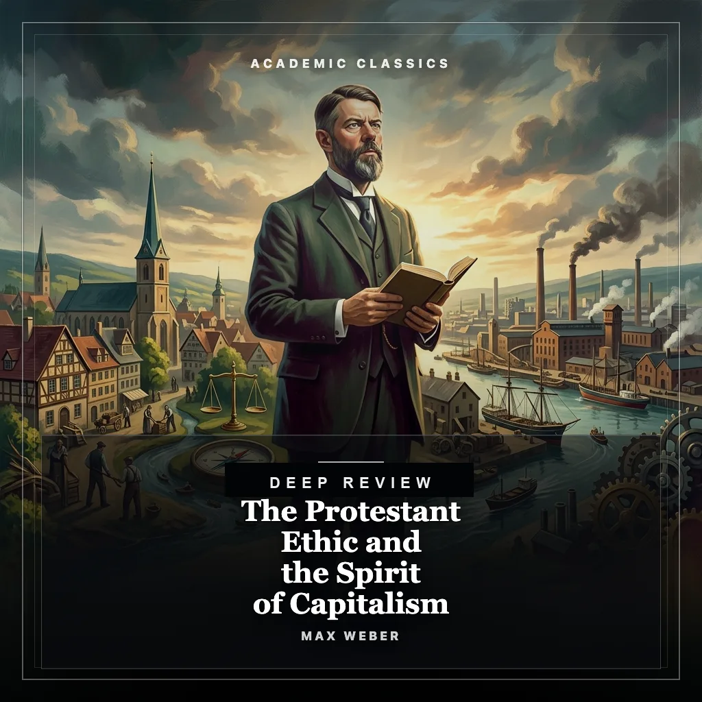 Audiobook cover: The Protestant Ethic and the Spirit of Capitalism: Deep Review