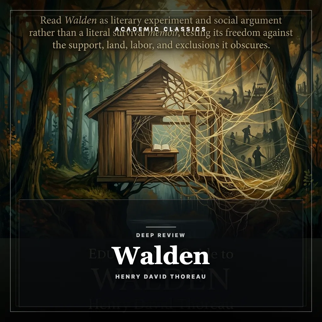 Audiobook cover: Walden: Deep Review