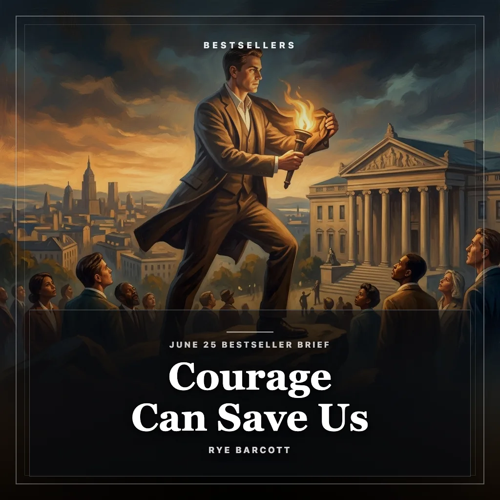 Audiobook cover: Courage Can Save Us: June 25 Bestseller Brief