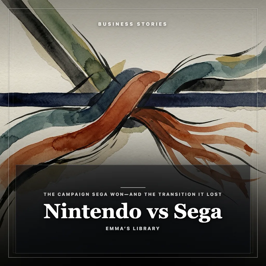 Audiobook cover: Nintendo vs Sega: The Campaign Sega Won—and the Transition It Lost