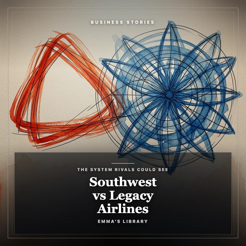 Audiobook cover: Southwest vs Legacy Airlines: The System Rivals Could See