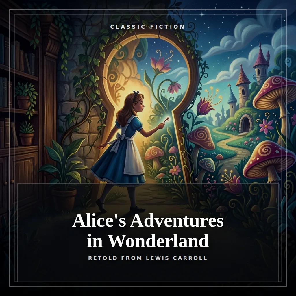 Audiobook cover: Alice's Adventures in Wonderland