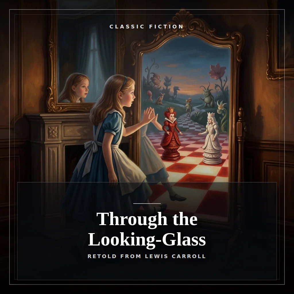 Audiobook cover: Through the Looking-Glass