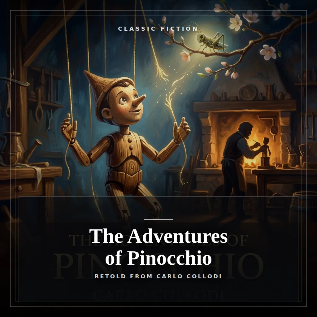 Audiobook cover: The Adventures of Pinocchio