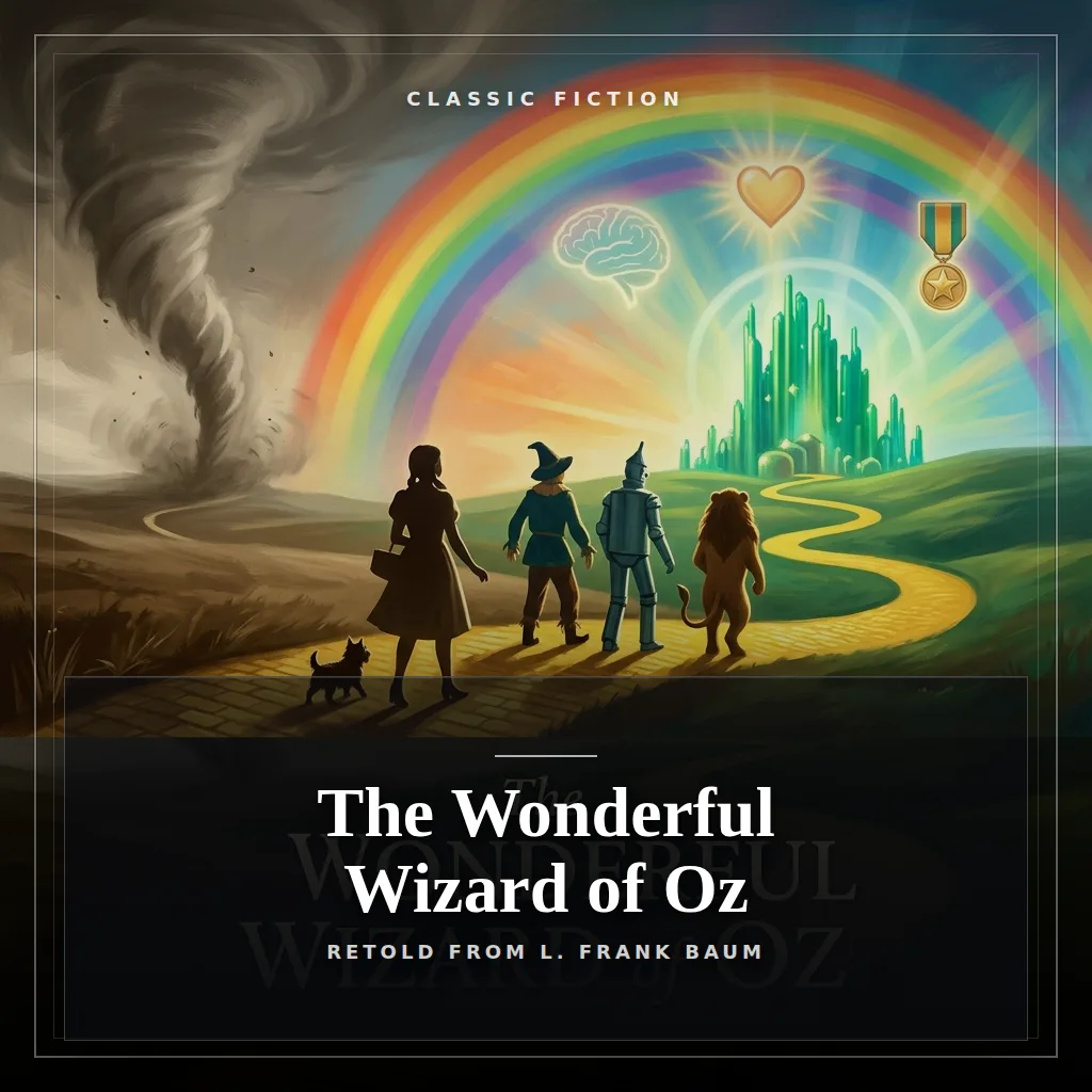 Audiobook cover: The Wonderful Wizard of Oz