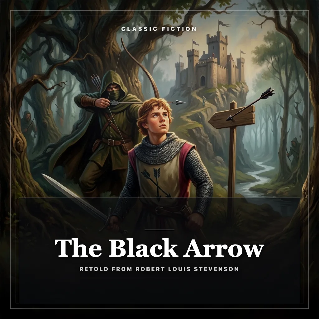 Audiobook cover: The Black Arrow