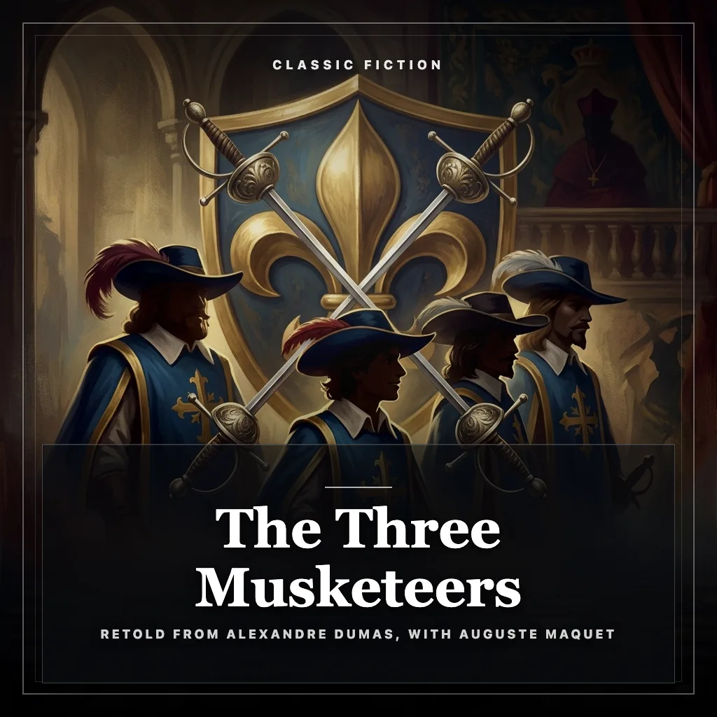 Audiobook cover: The Three Musketeers