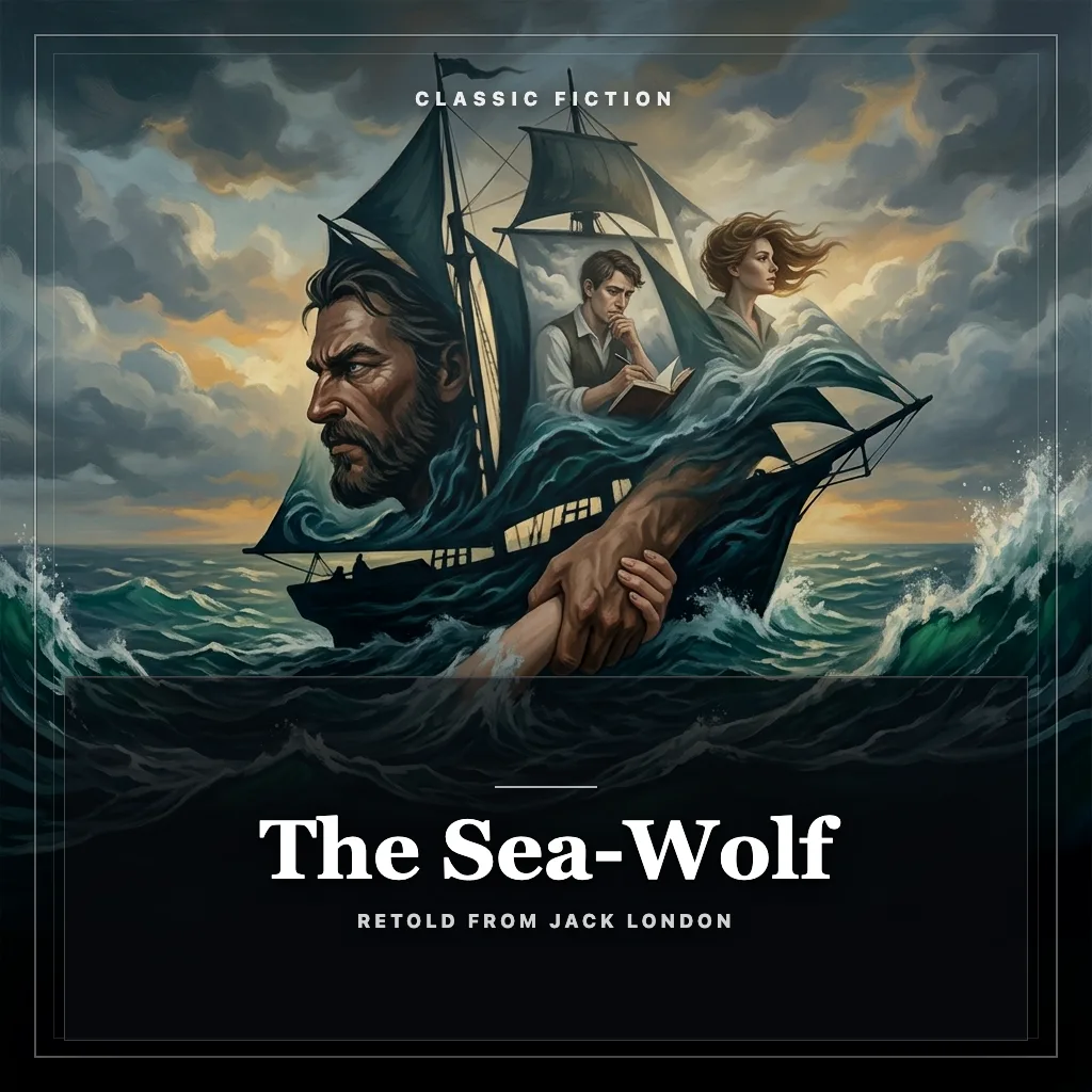 Audiobook cover: The Sea-Wolf