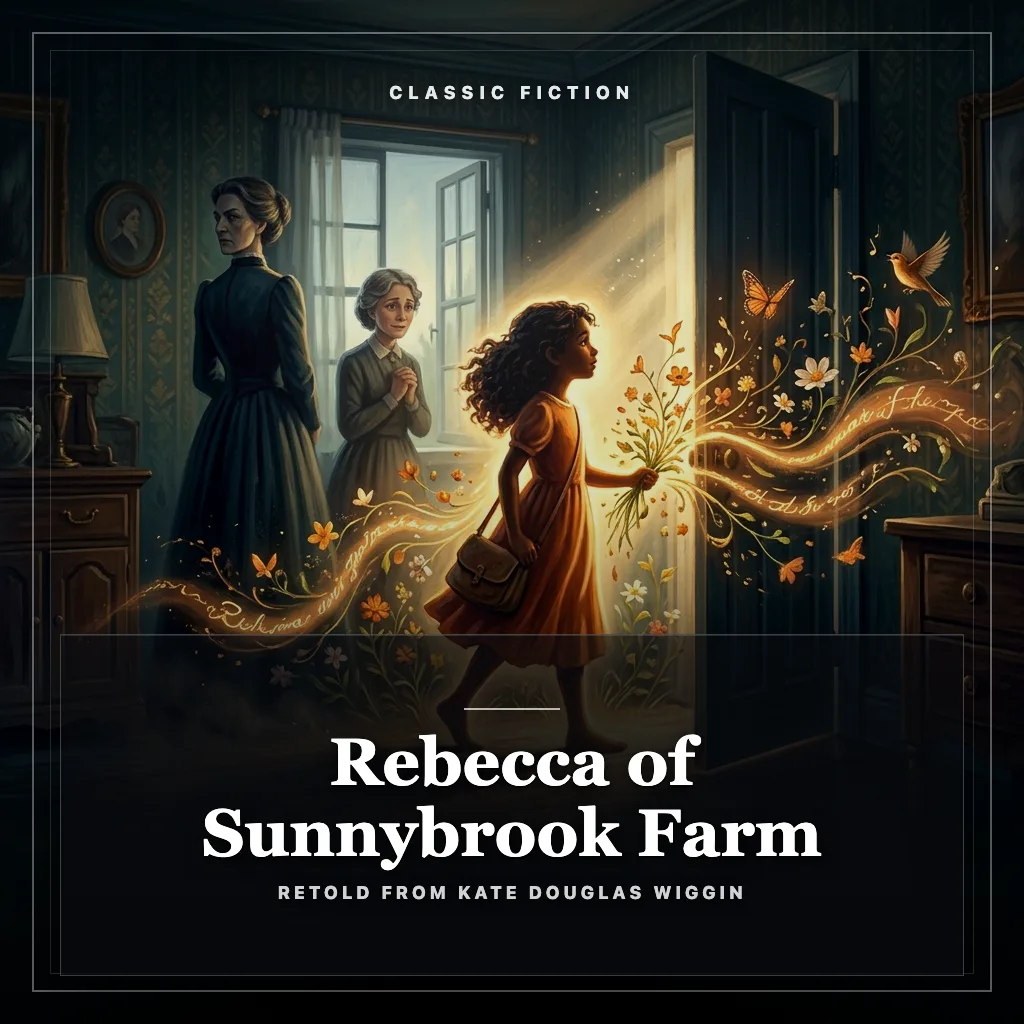 Audiobook cover: Rebecca of Sunnybrook Farm