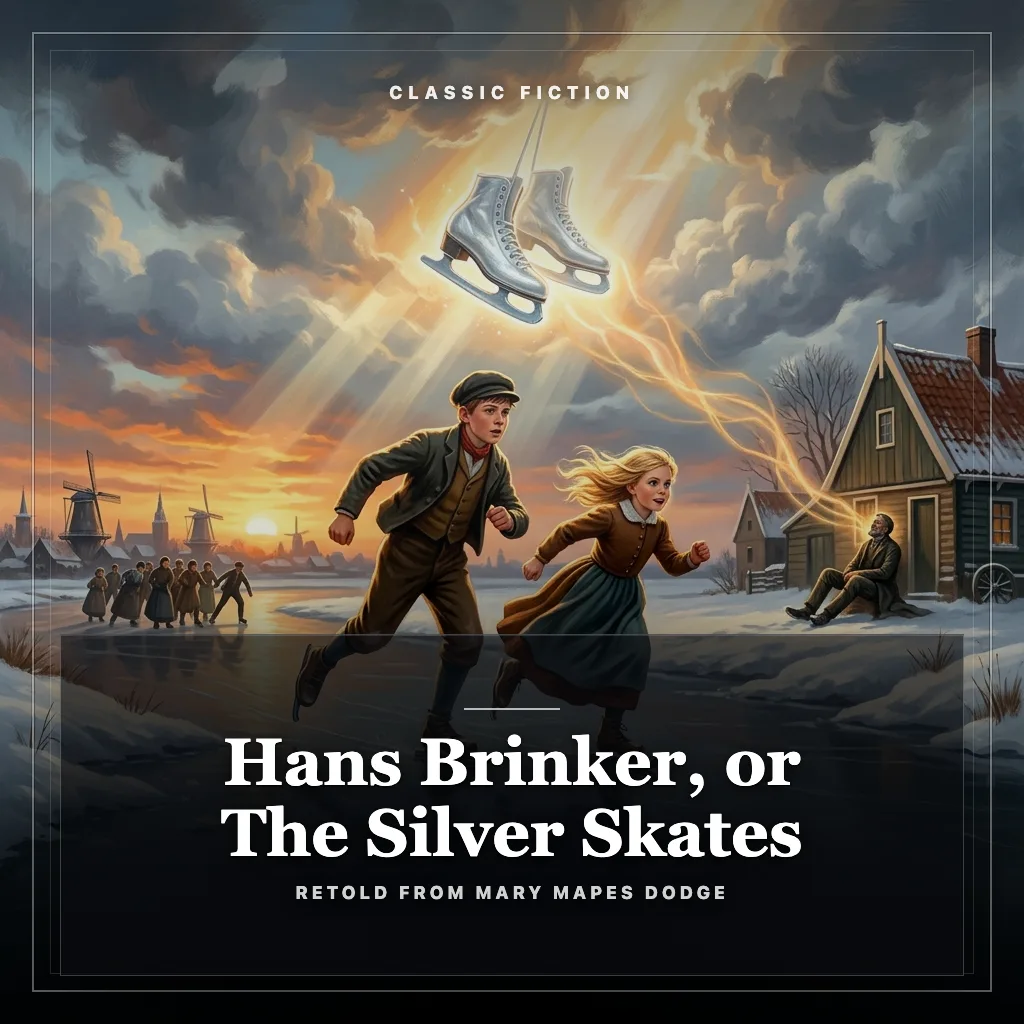 Audiobook cover: Hans Brinker, or The Silver Skates