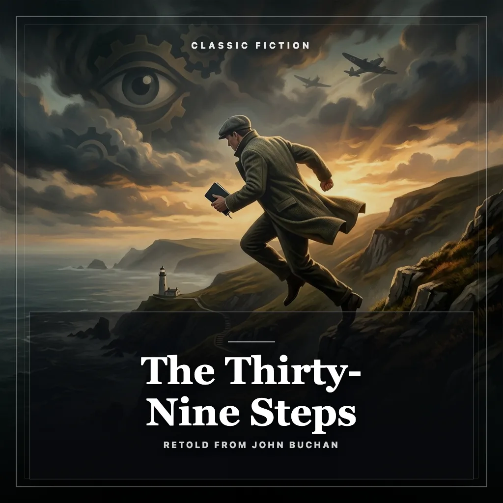 Audiobook cover: The Thirty-Nine Steps