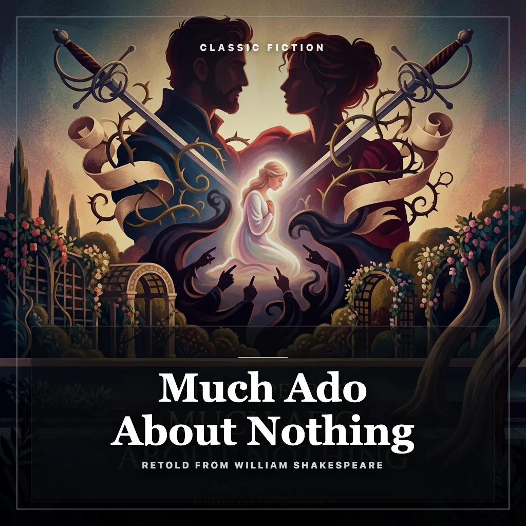 Audiobook cover: Much Ado About Nothing