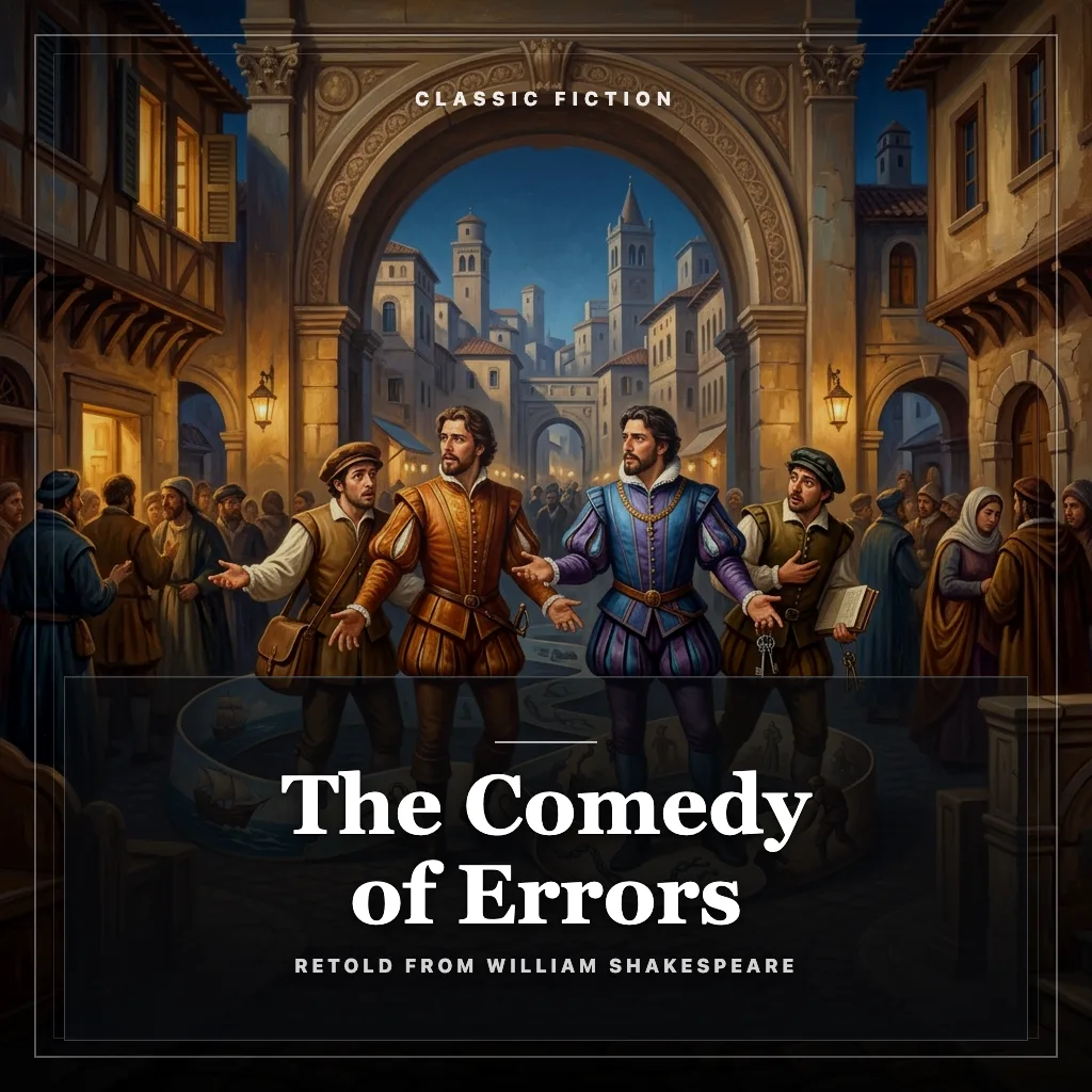 Audiobook cover: The Comedy of Errors