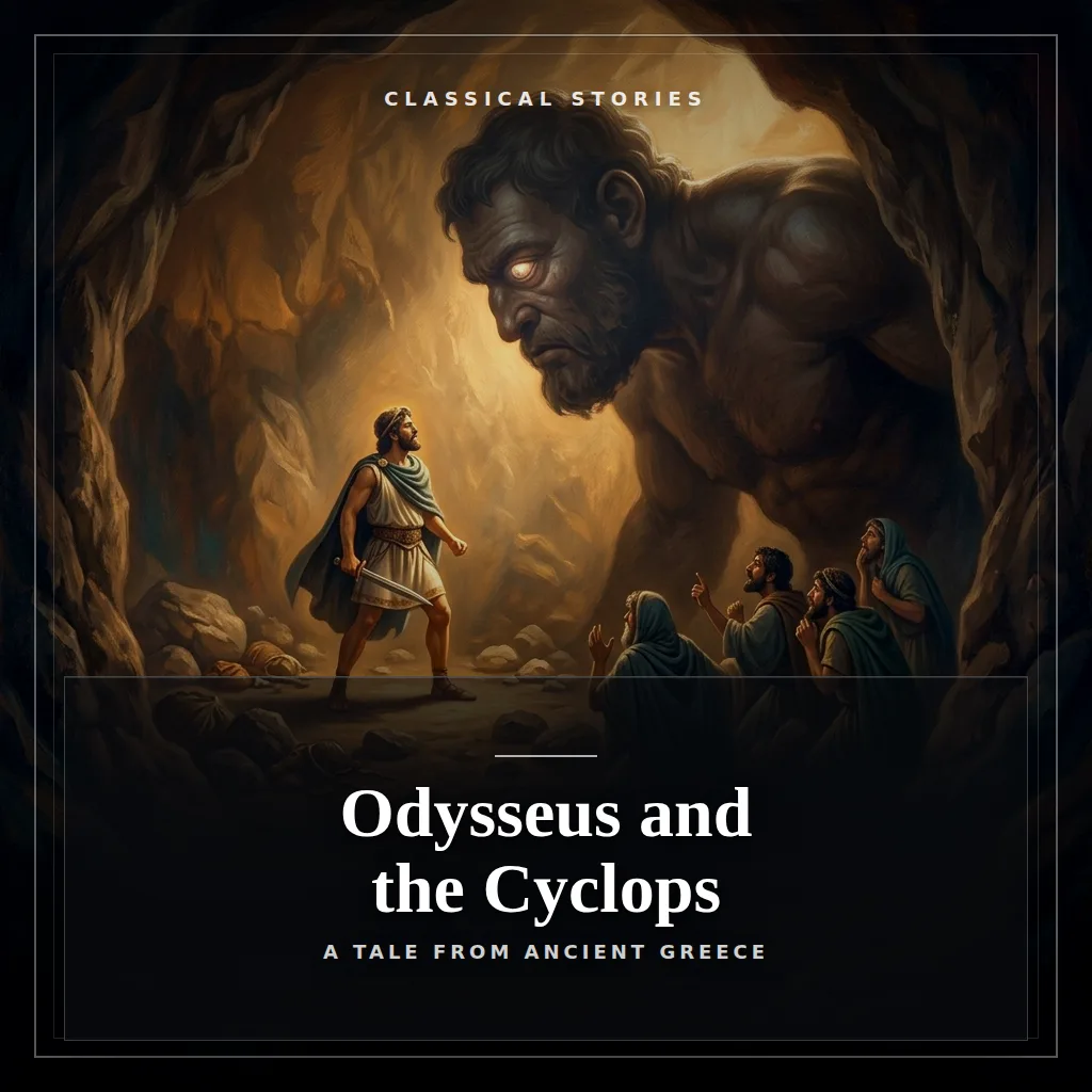 Audiobook cover: Odysseus and the Cyclops