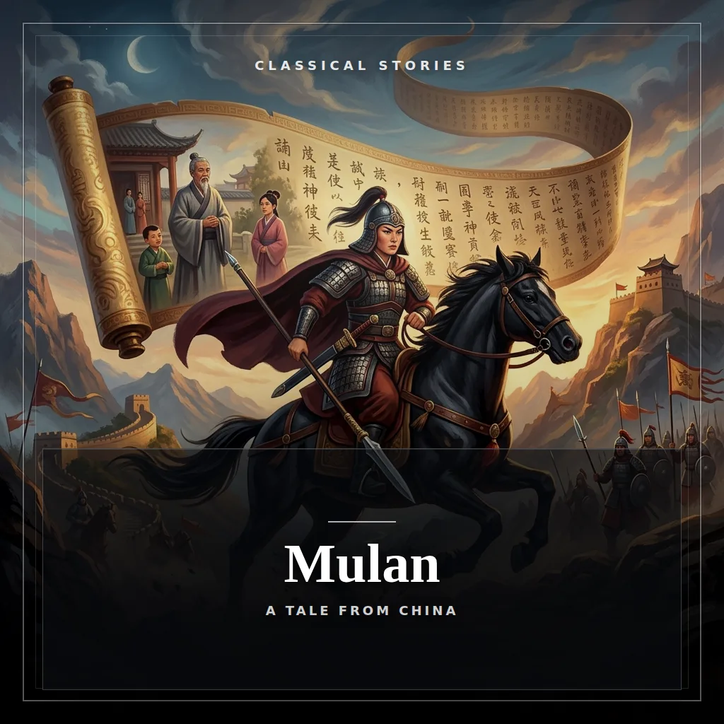 Audiobook cover: Mulan