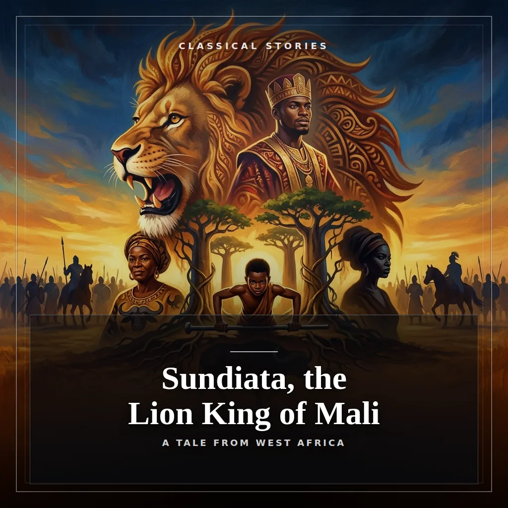 Audiobook cover: Sundiata, the Lion King of Mali