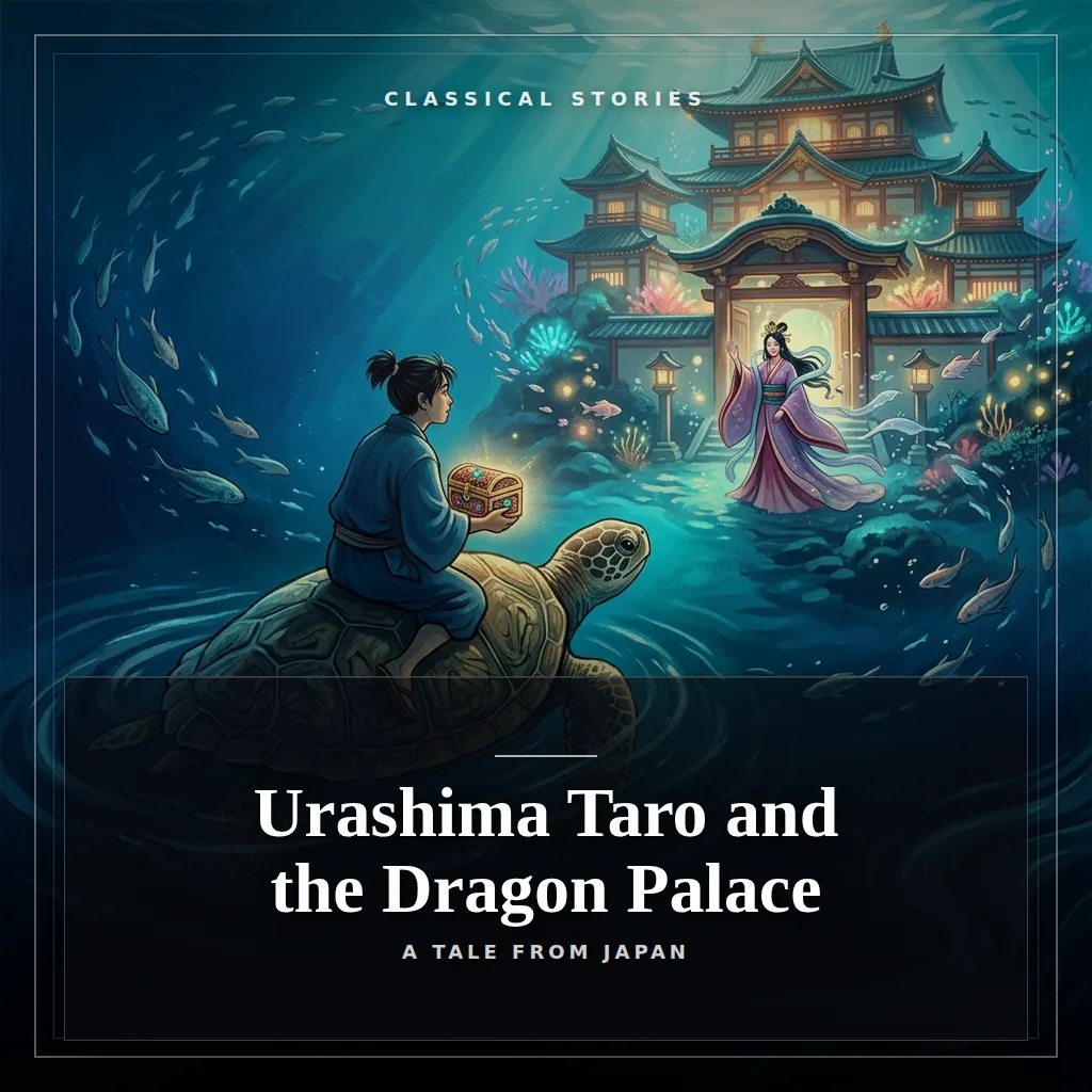 Audiobook cover: Urashima Taro and the Dragon Palace