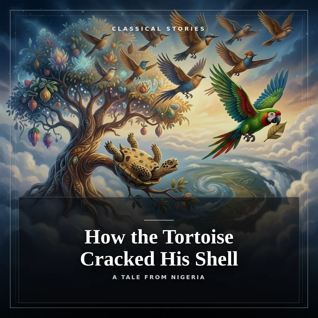 Audiobook cover: How the Tortoise Cracked His Shell