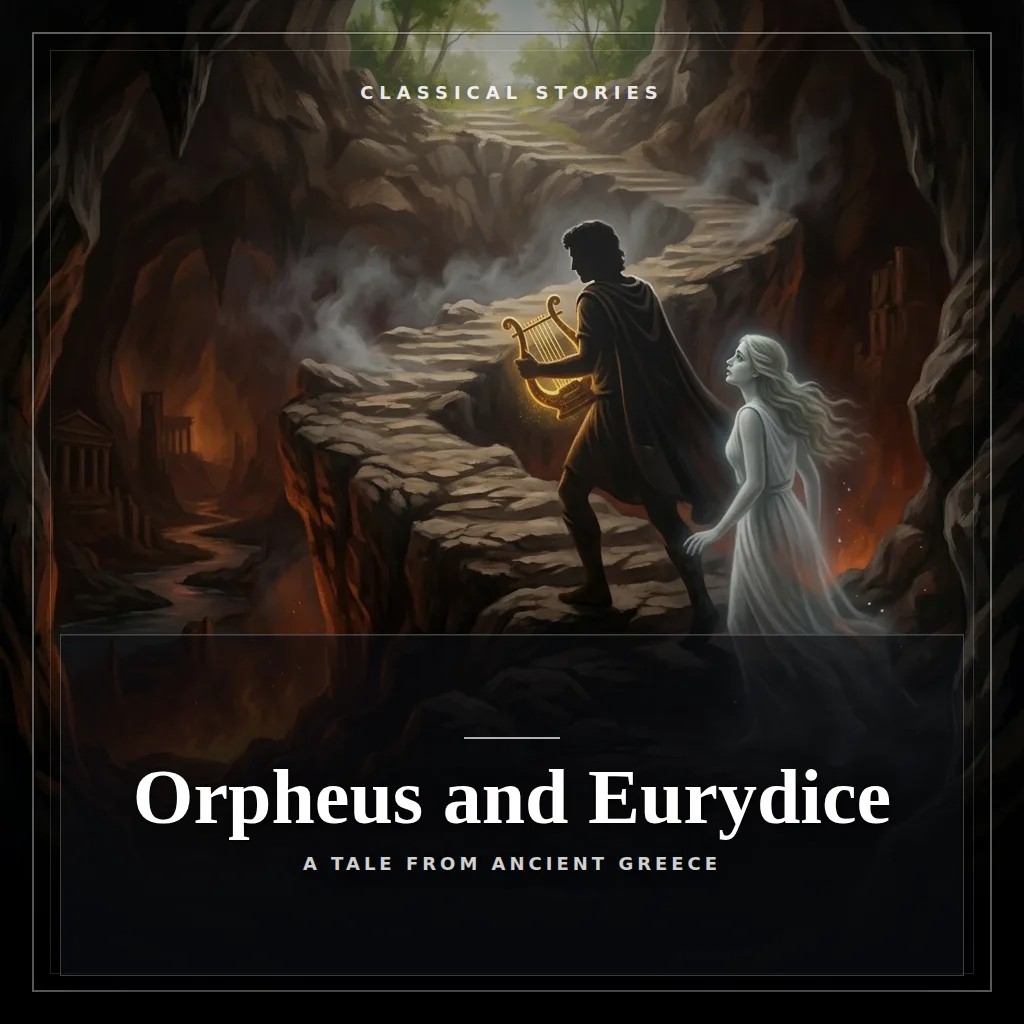 Audiobook cover: Orpheus and Eurydice