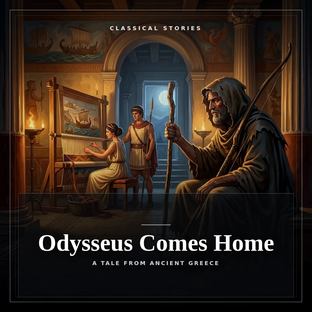 Audiobook cover: Odysseus Comes Home