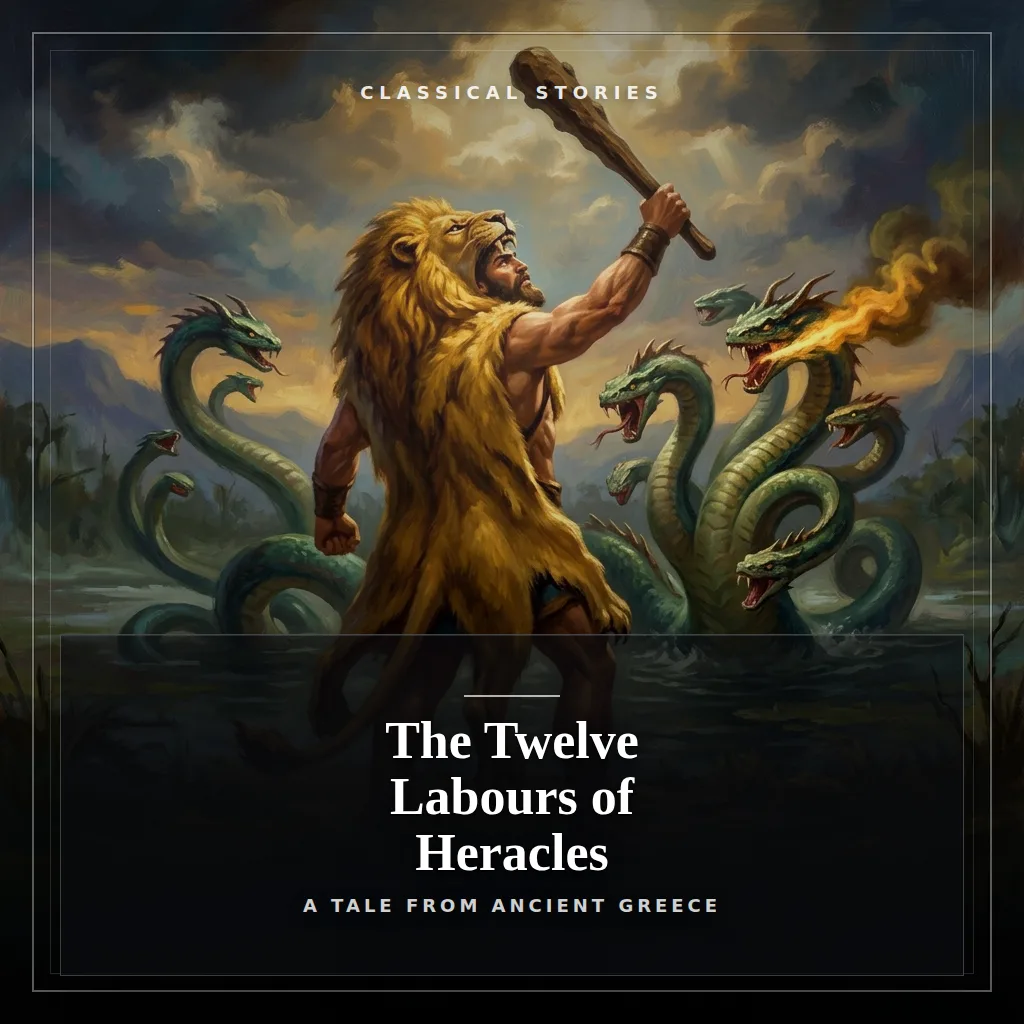 Audiobook cover: The Twelve Labours of Heracles