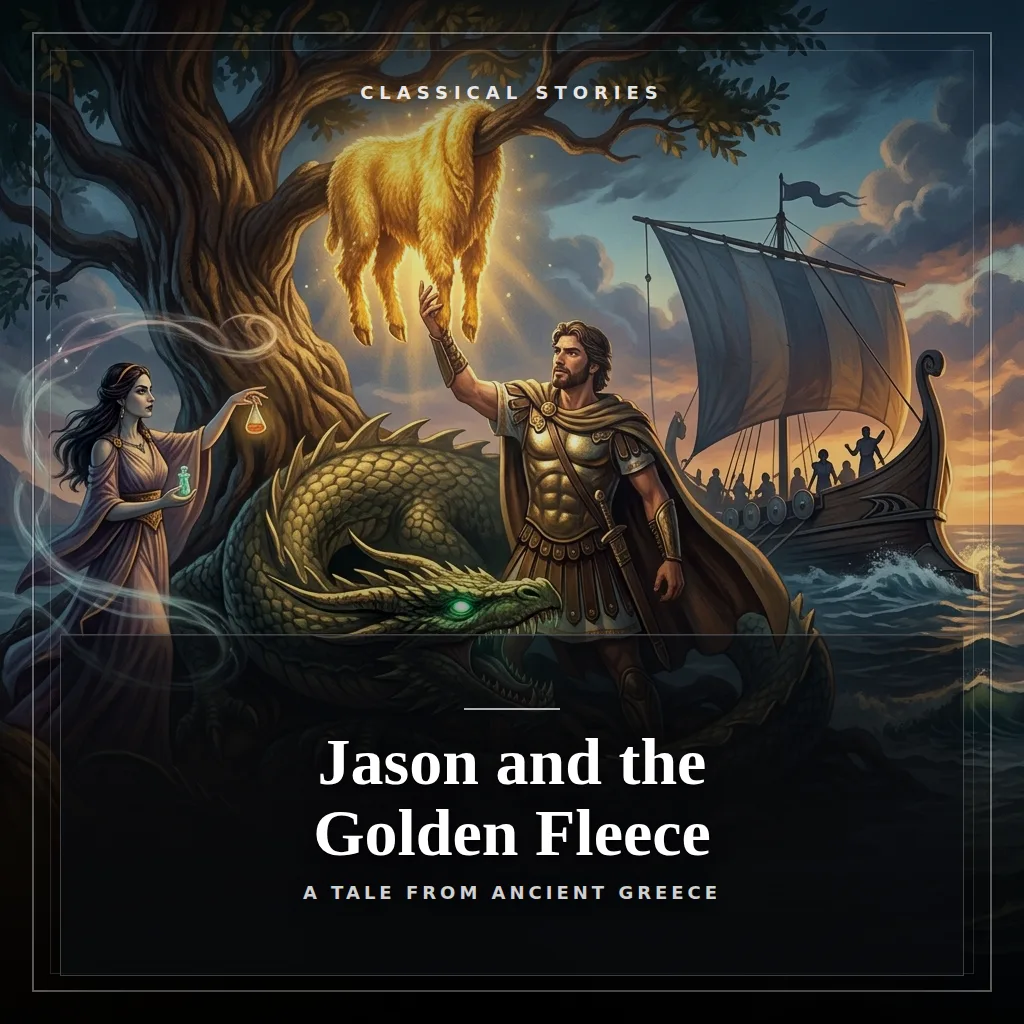 Audiobook cover: Jason and the Golden Fleece