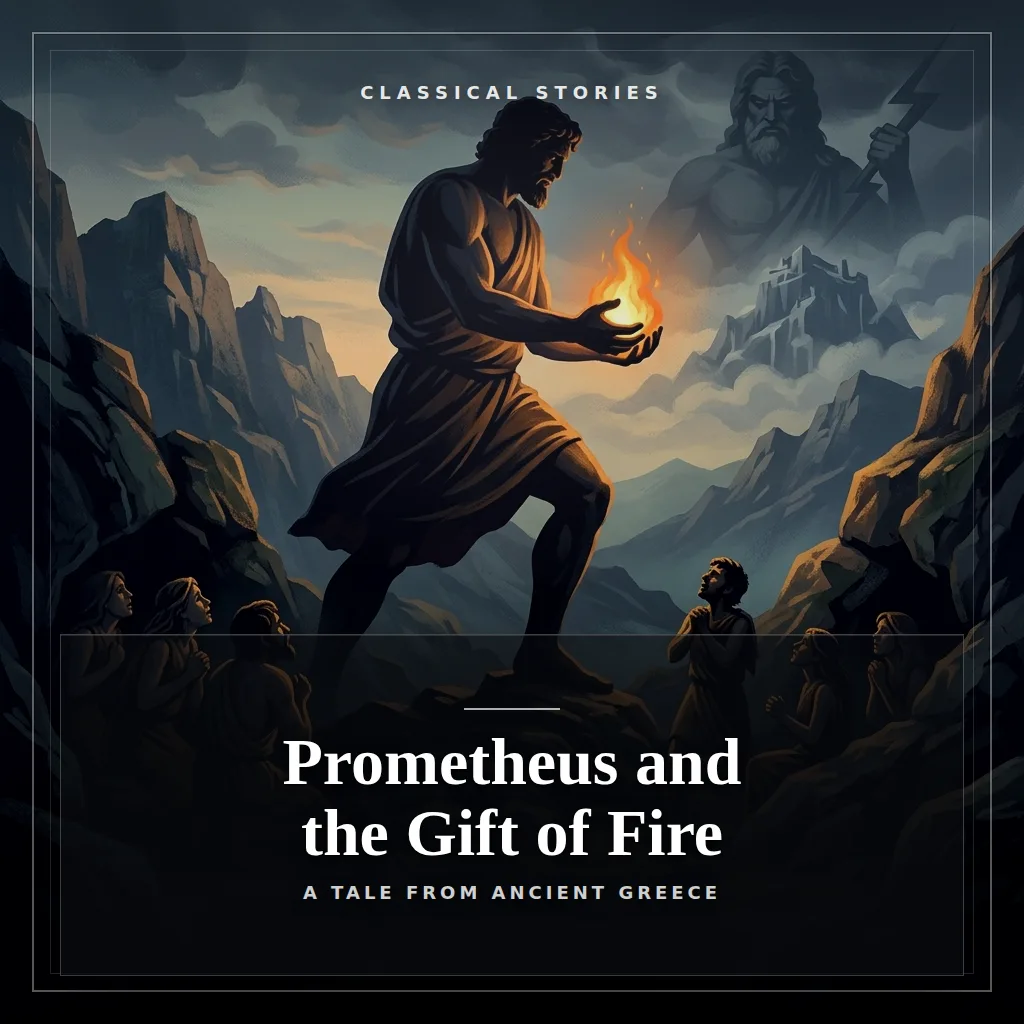 Audiobook cover: Prometheus and the Gift of Fire