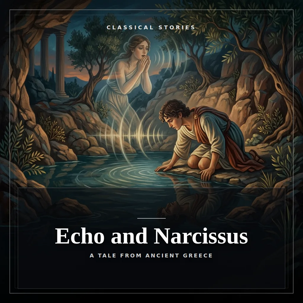 Audiobook cover: Echo and Narcissus