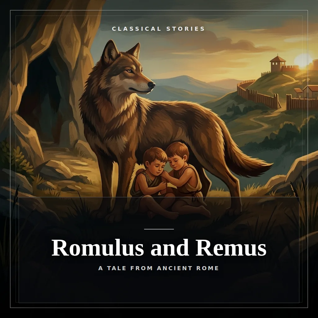 Audiobook cover: Romulus and Remus
