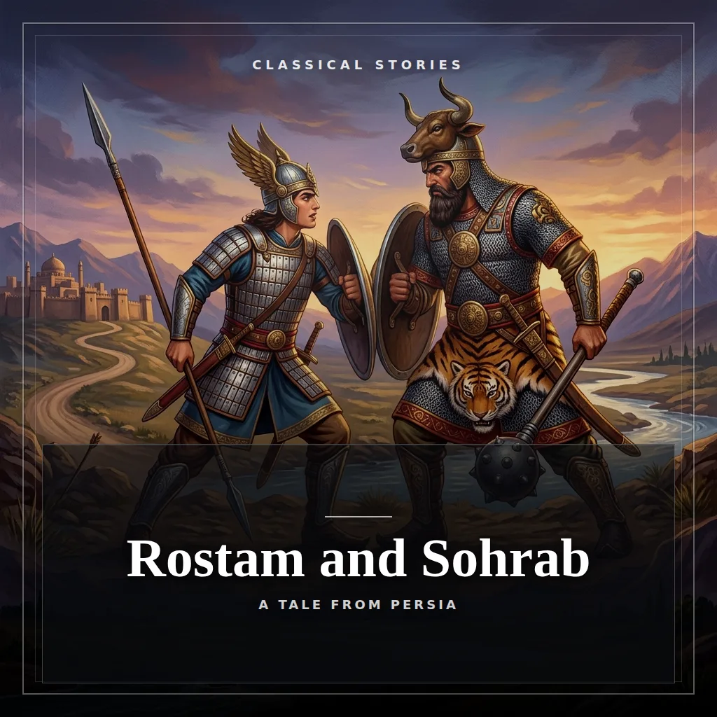 Audiobook cover: Rostam and Sohrab