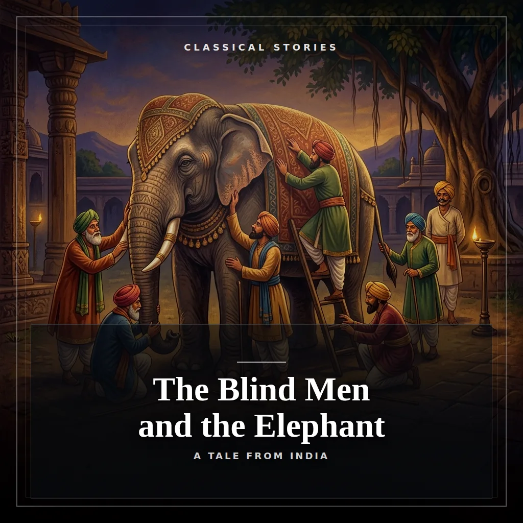 Audiobook cover: The Blind Men and the Elephant