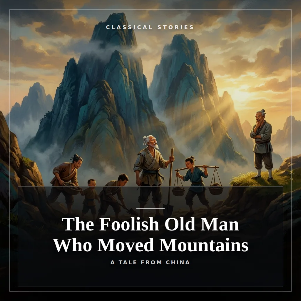 Audiobook cover: The Foolish Old Man Who Moved Mountains