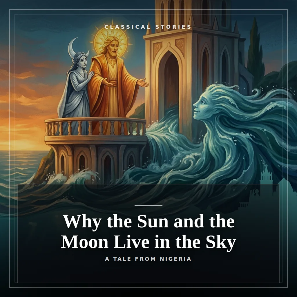 Audiobook cover: Why the Sun and the Moon Live in the Sky