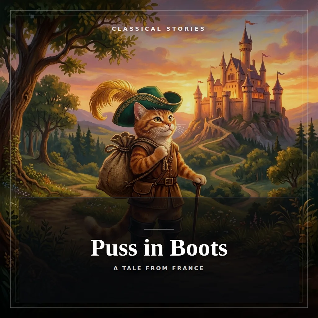 Audiobook cover: Puss in Boots