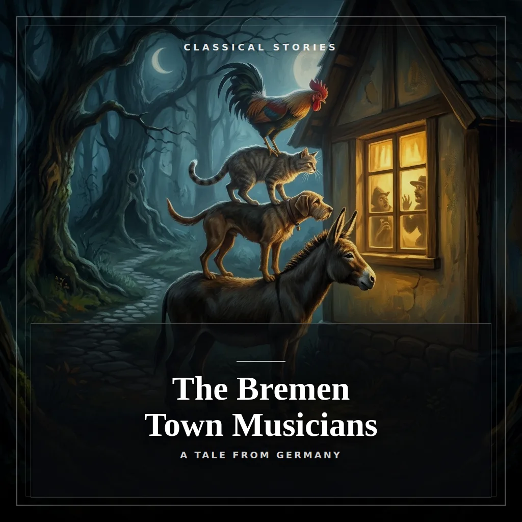 Audiobook cover: The Bremen Town Musicians