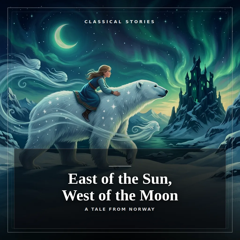 Audiobook cover: East of the Sun, West of the Moon