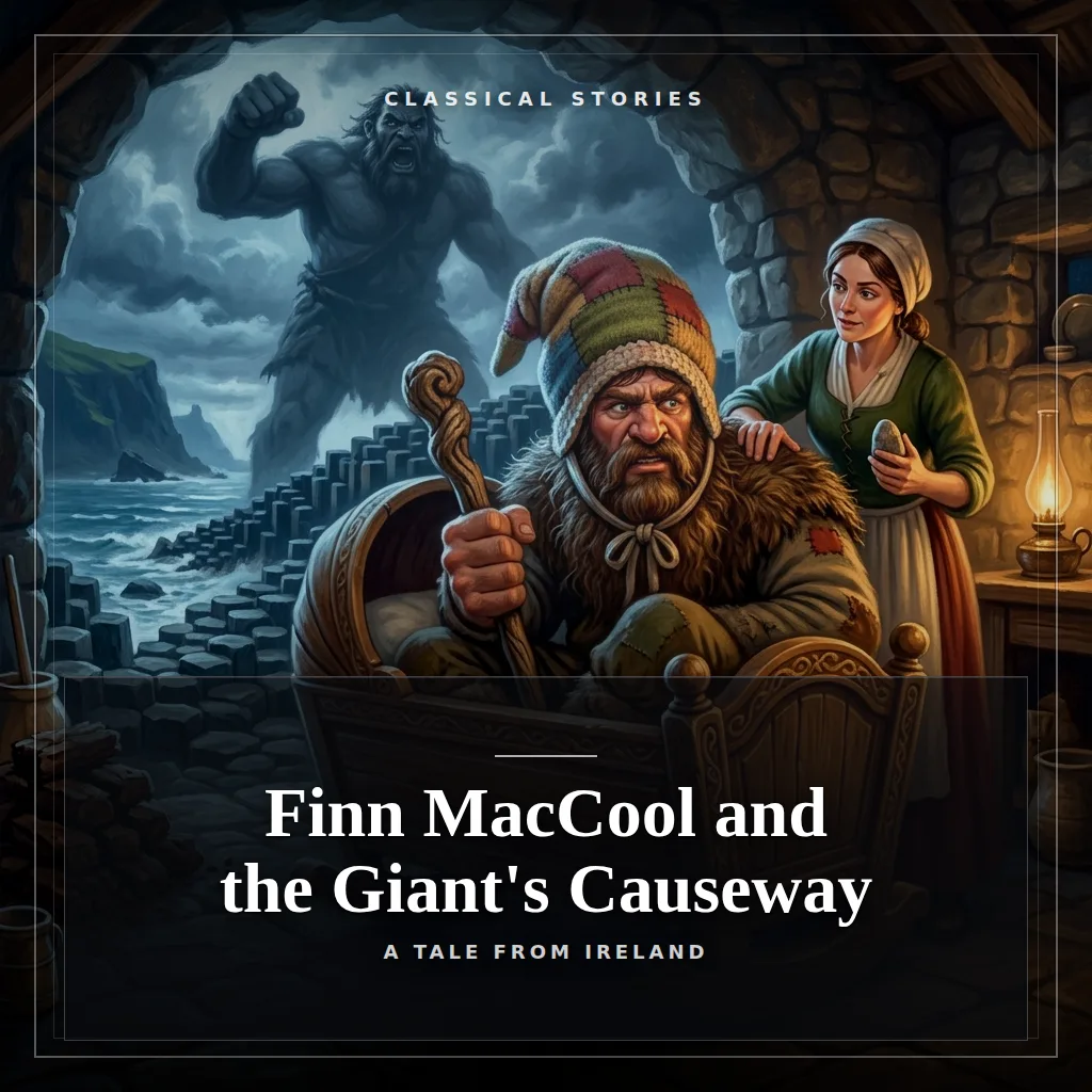 Audiobook cover: Finn MacCool and the Giant's Causeway