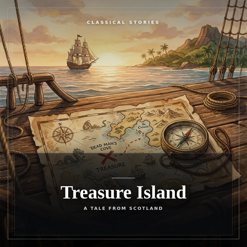 Audiobook cover: Treasure Island