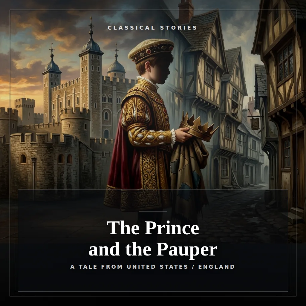 Audiobook cover: The Prince and the Pauper