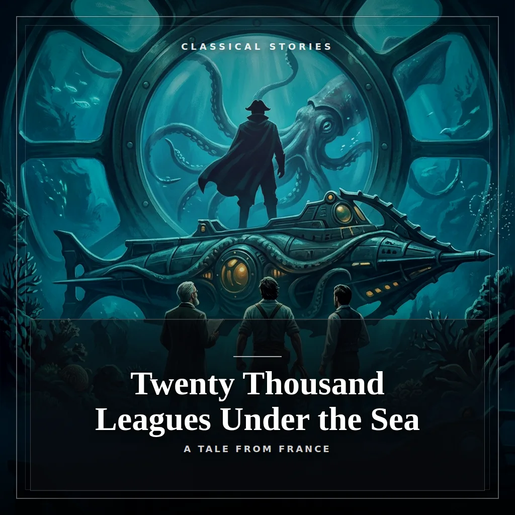Audiobook cover: Twenty Thousand Leagues Under the Sea