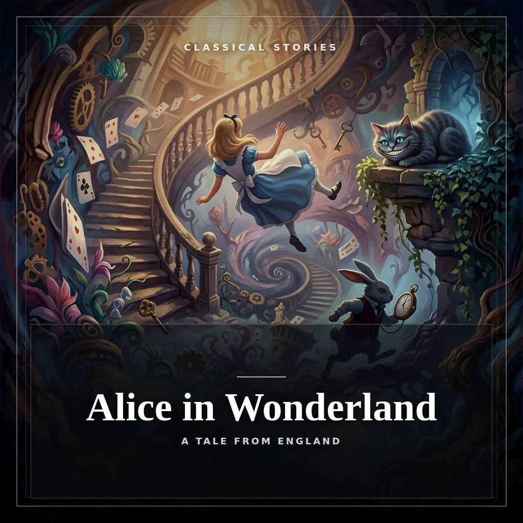 Audiobook cover: Alice in Wonderland