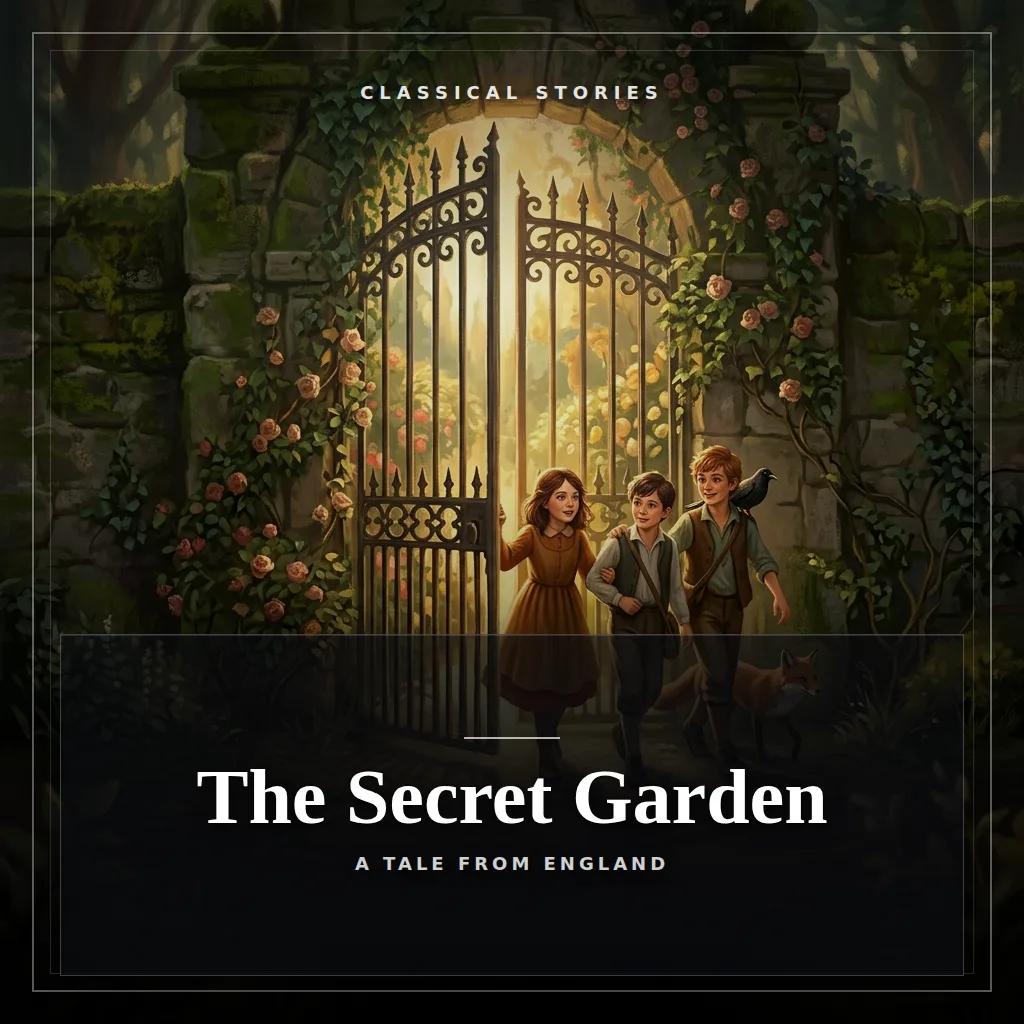 Audiobook cover: The Secret Garden