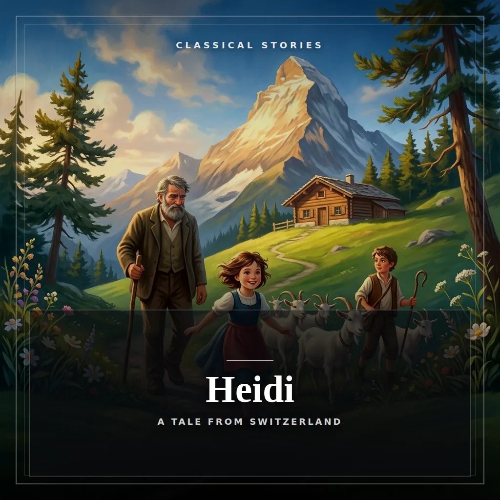 Audiobook cover: Heidi