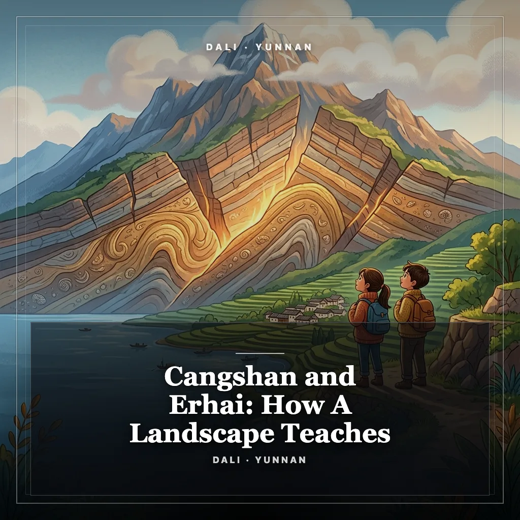 Audiobook cover: Cangshan and Erhai: How A Landscape Teaches