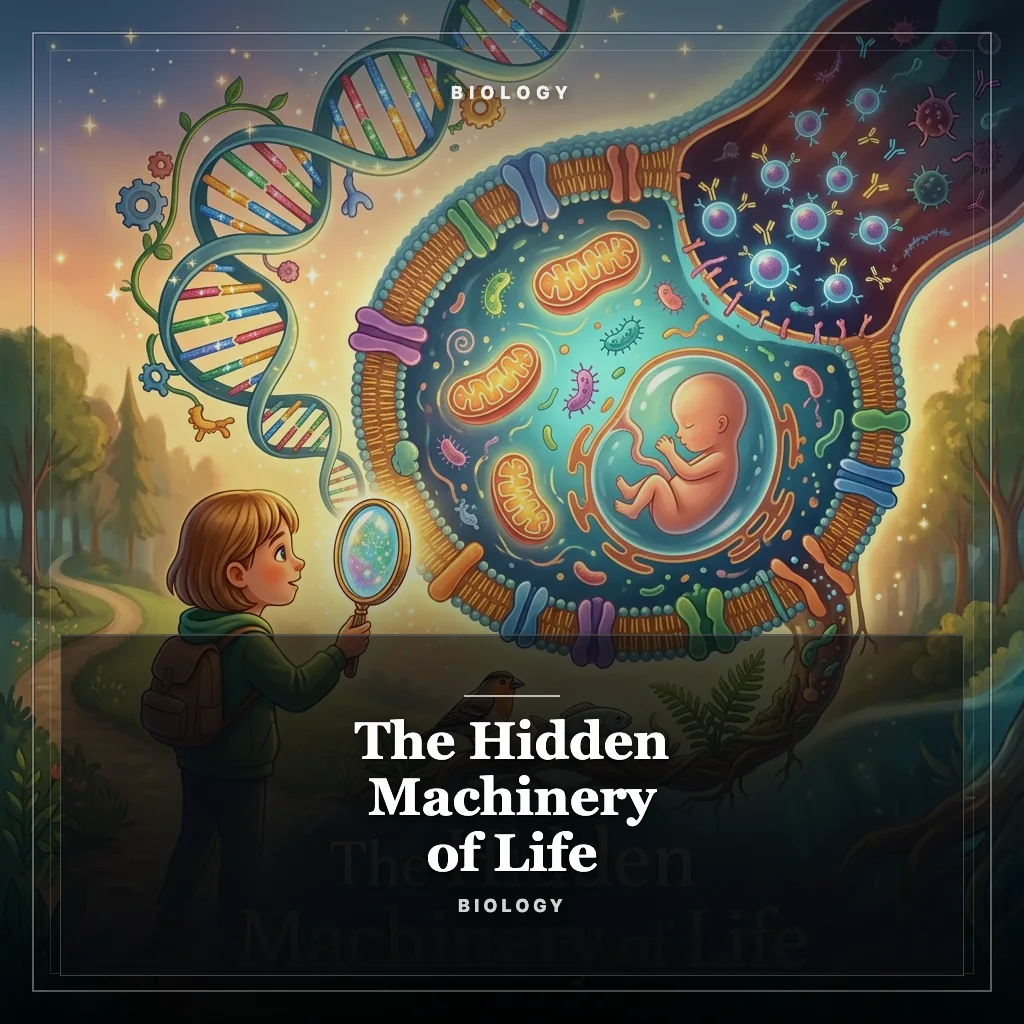 Audiobook cover: The Hidden Machinery of Life