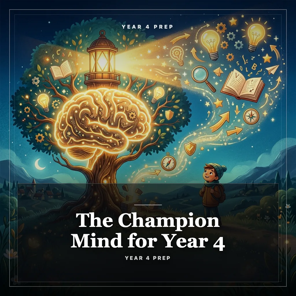 Audiobook cover: The Champion Mind for Year 4