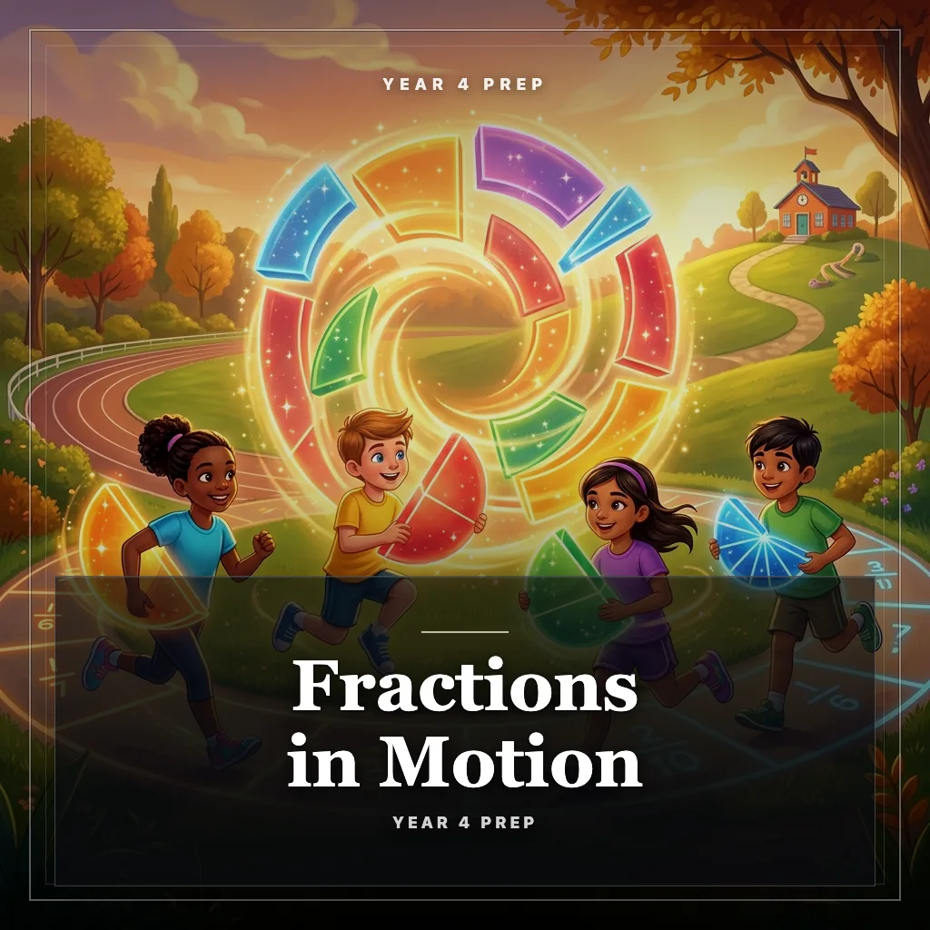 Audiobook cover: Fractions in Motion